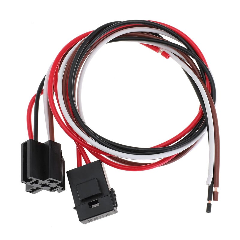 Hiyeve Dual Fan Relay Kit With Thermostat 185 On 175 Off 40A Temperature Sensor Switch for Radiator Cooling - Waterproof Wiring Harness - Image 2